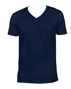 Playera Cuello V Manga