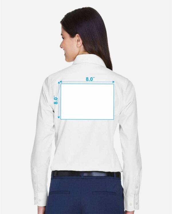 EMB-Blusa para Dama Oxford-ML-GMP-Minimo de Orden 6pzs. - Image 5